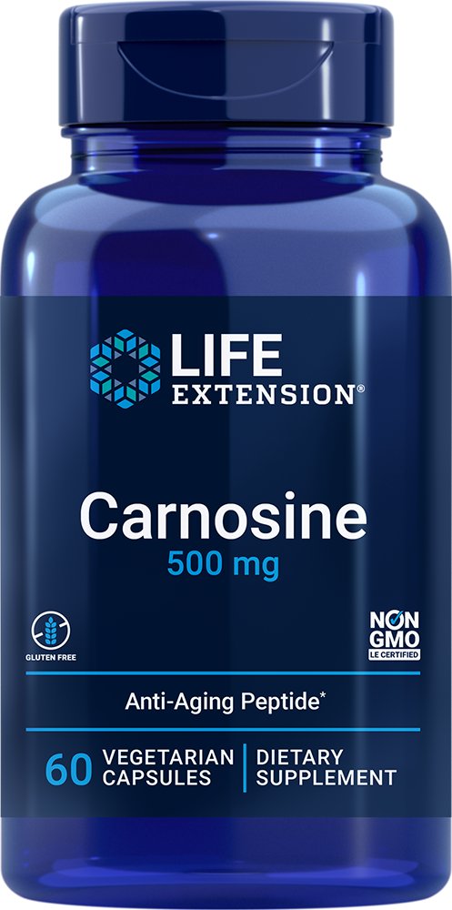 Carnosine, 500mg - 60 vcaps