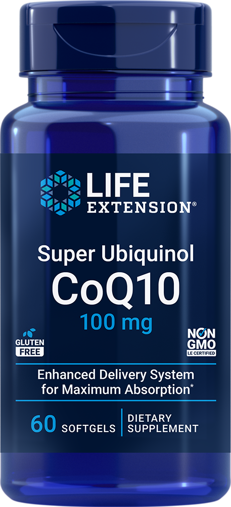 Super Ubiquinol CoQ10, 100mg - 60 softgels