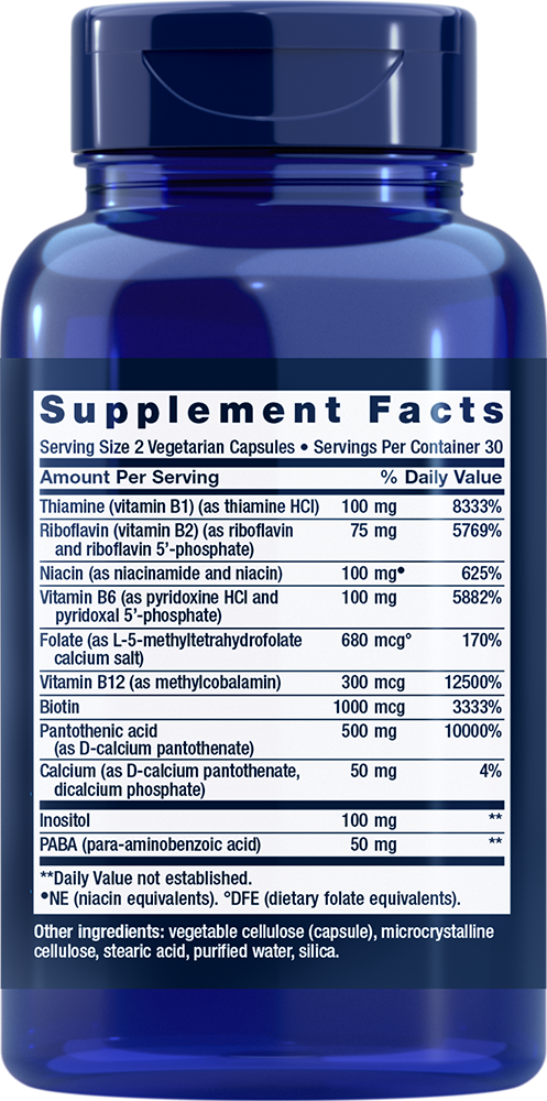 Bio-Active Complete B-Complex - 60 vcaps