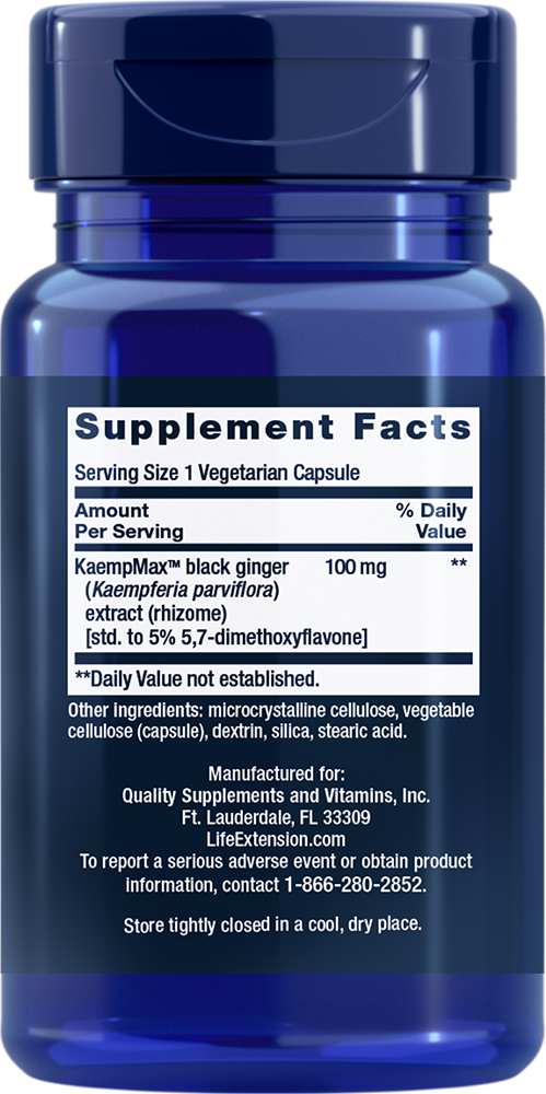 Male Vascular Sexual Support - 30 vcaps