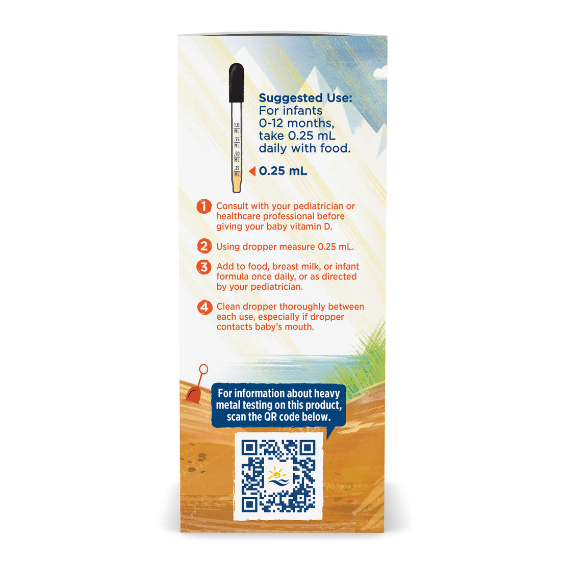 Nordic Naturals Baby's Vitamin D3, 400 IU - 22.5 ml - image 3