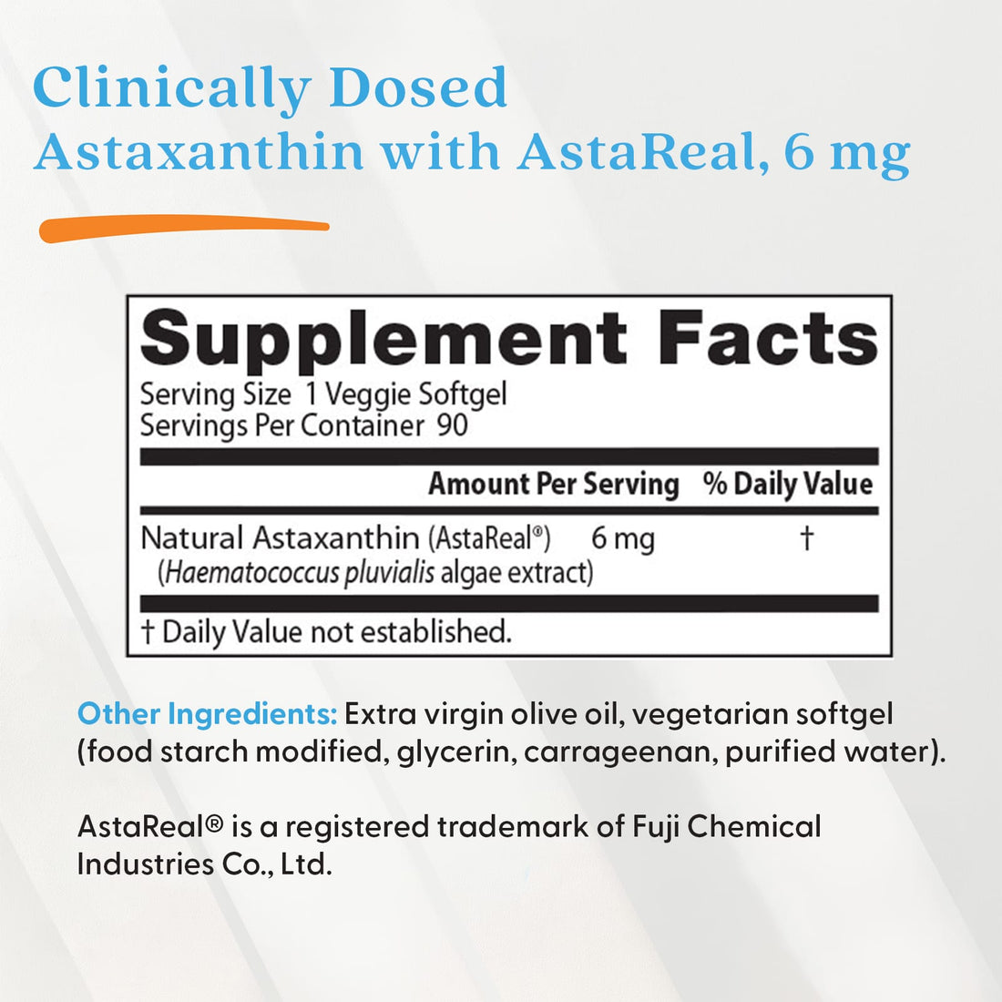 Doctor's Best Astaxanthin, 6mg - 90 veggie softgels - image 4