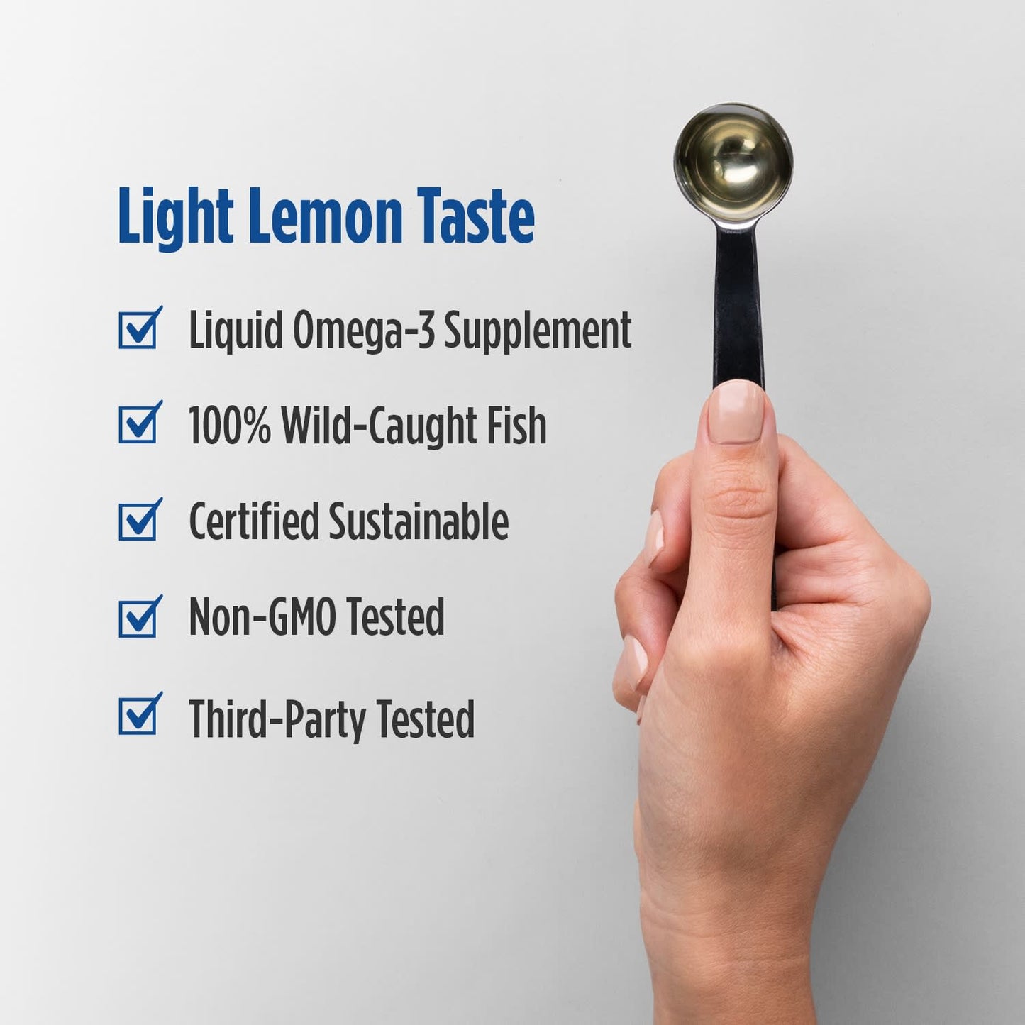 Omega-3, 1560mg Lemon - 237 ml.