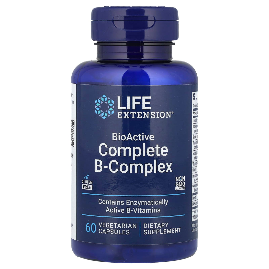 Life Extension Bio-Active Complete B-Complex - 60 vcaps