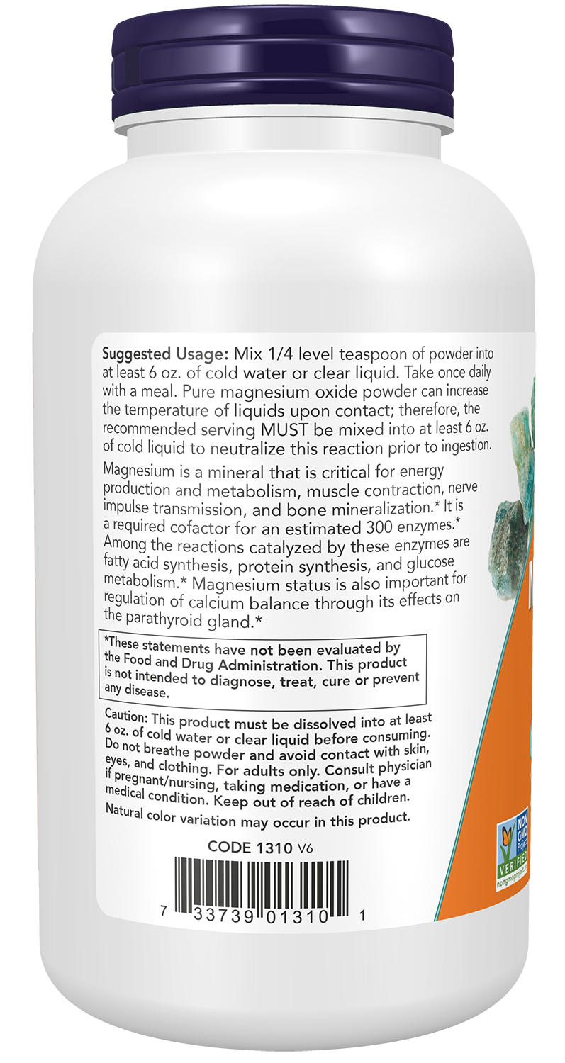 Magnesium Oxide, Pure Powder - 227g