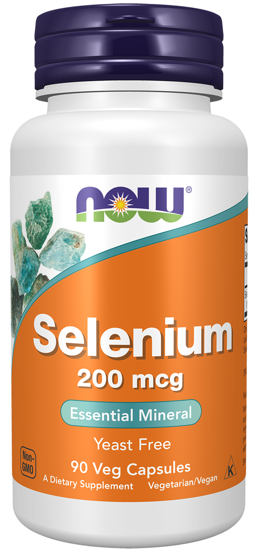 Selenium, 200mcg - 90 vcaps