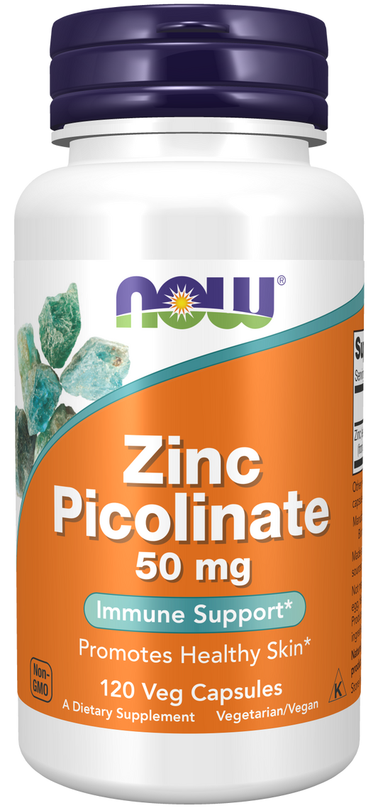Zinc Picolinate, 50mg - 60 vcaps