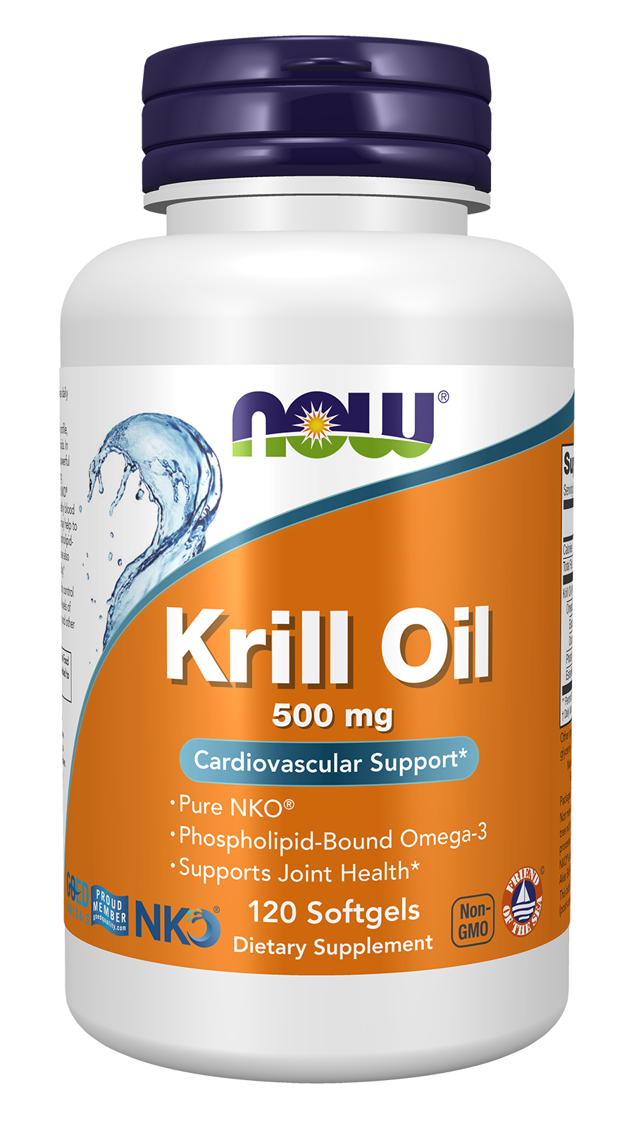 Krill Oil, 1000mg Double Strength - 60 softgels