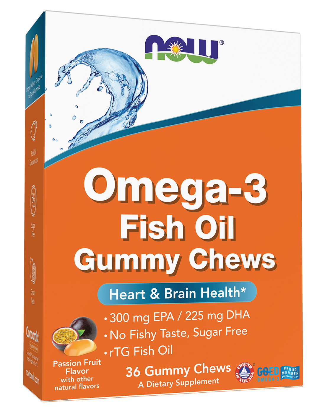 NOW Foods Omega-3 Fish Oil Liquid, Lemon - 500 ml - image 4