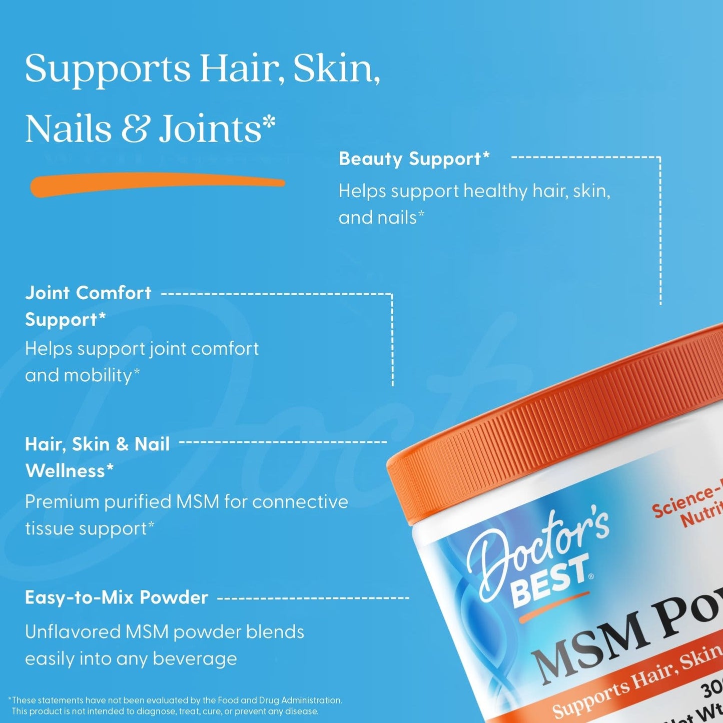 MSM with OptiMSM, Powder - 250g