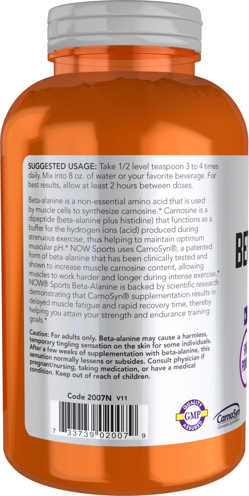 Beta-Alanine, Powder - 500g