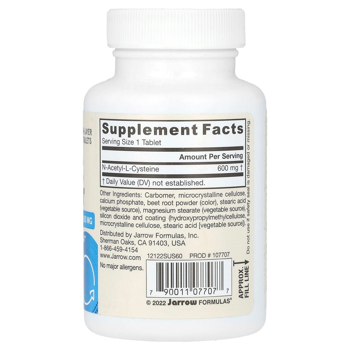 N-A-C Sustain, 600mg - 60 tabs