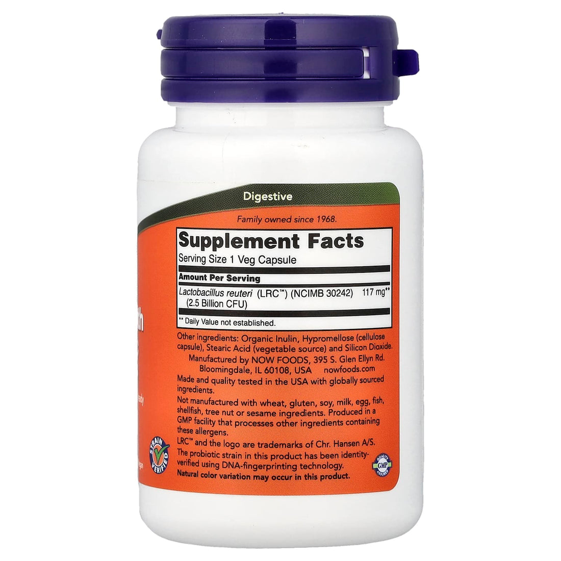 NOW Foods Clinical Heart Health Probiotic - 60 vcaps - image 2