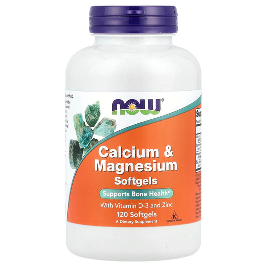 Calcium & Magnesium with Vit D and Zinc - 240 softgels