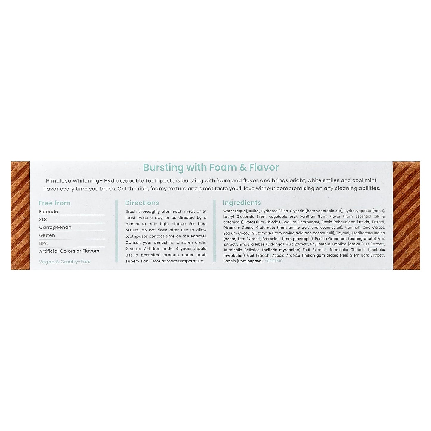 Whitening+ Hydroxyapatite Mint Toothpaste