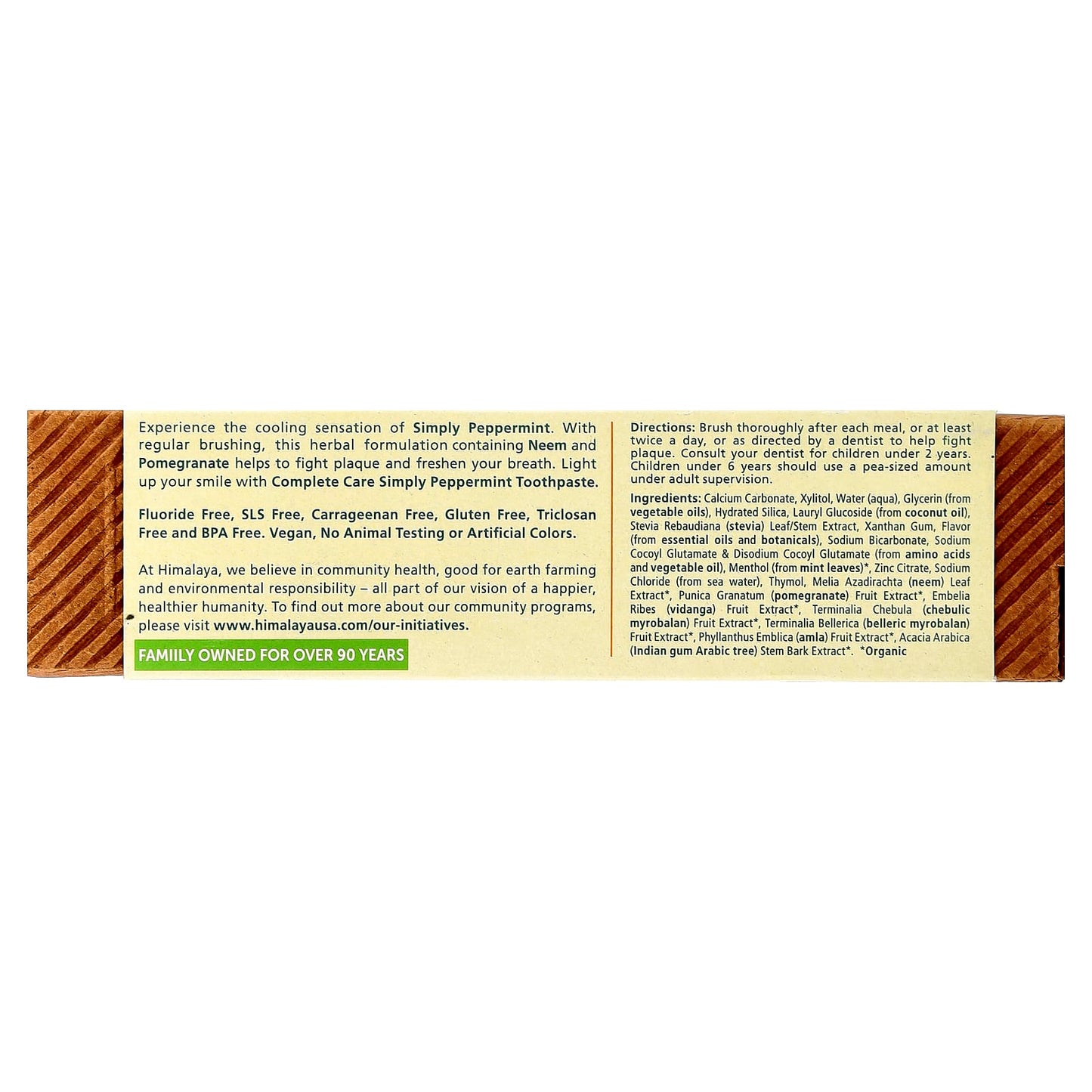 Complete Care Peppermint Toothpaste