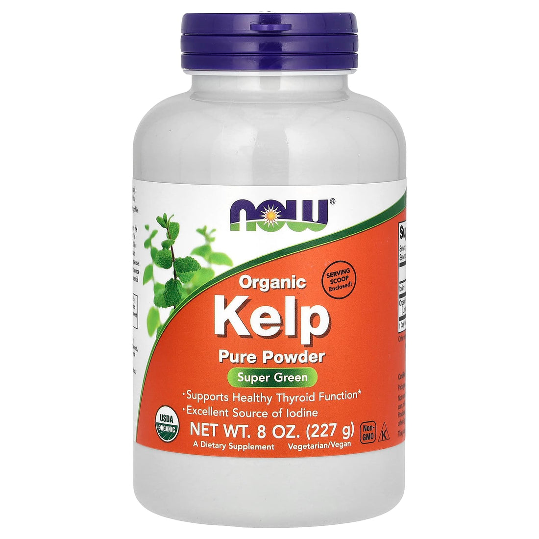 NOW Foods Kelp, Pure Powder - 227g - image 2