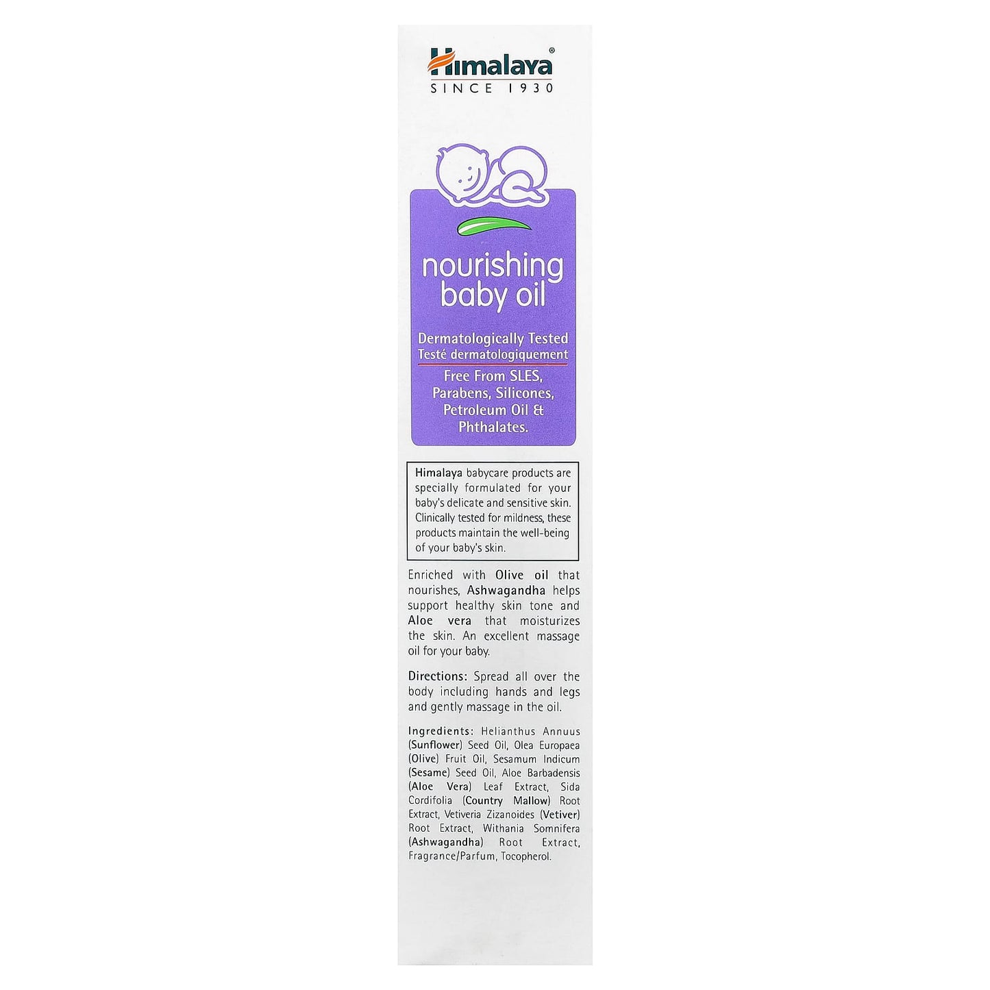 Nourishing Baby Oil