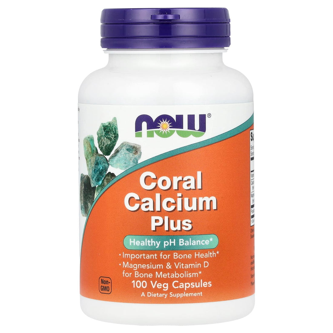 NOW Foods Coral Calcium Plus - 100 vcaps