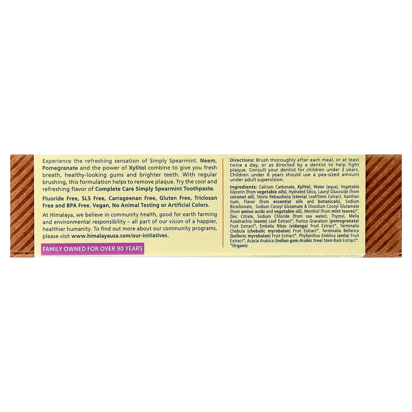Complete Care Spearmint Toothpaste