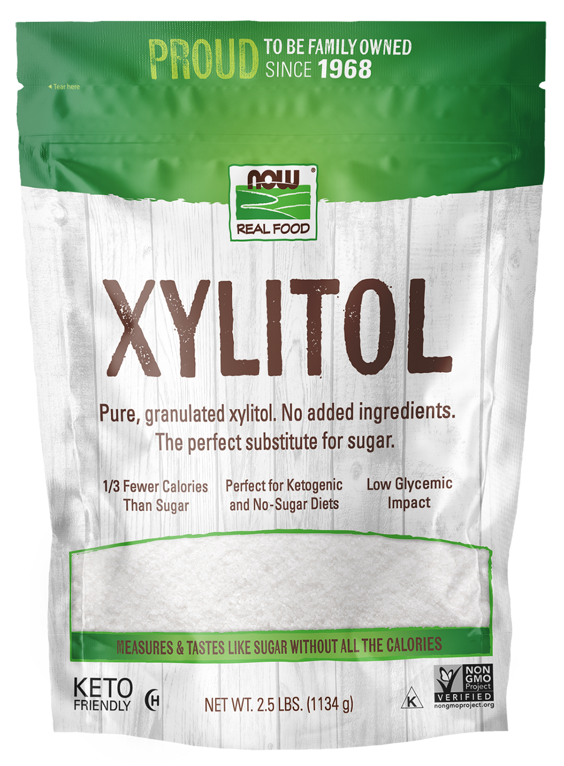 NOW Foods Xylitol - 454g - image 4