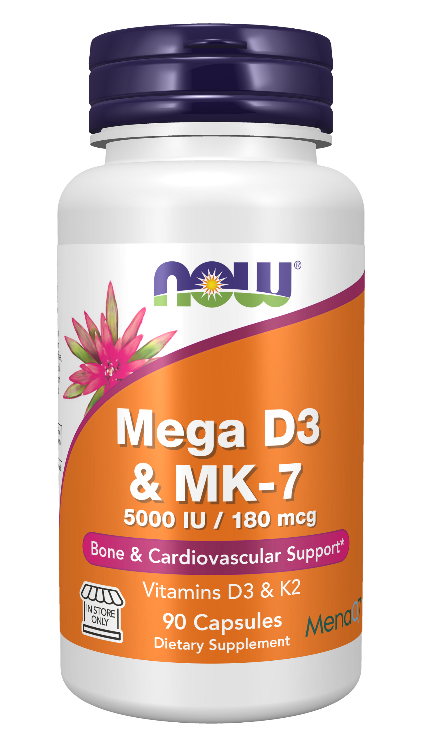Mega D-3 & MK-7 - 120 caps
