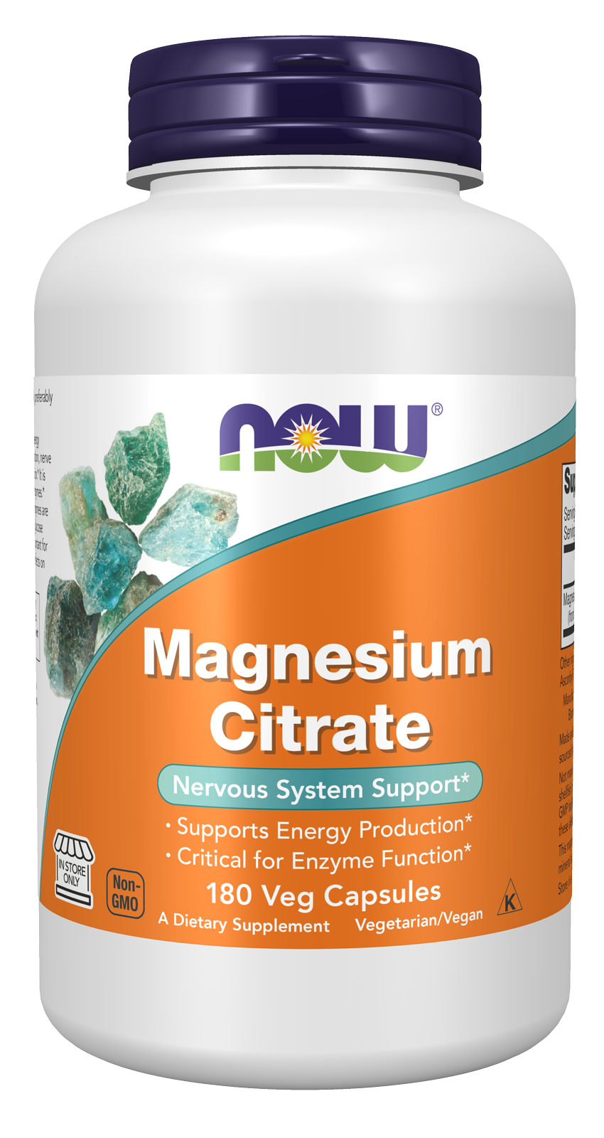 Magnesium Citrate, 400mg - 60 vcaps
