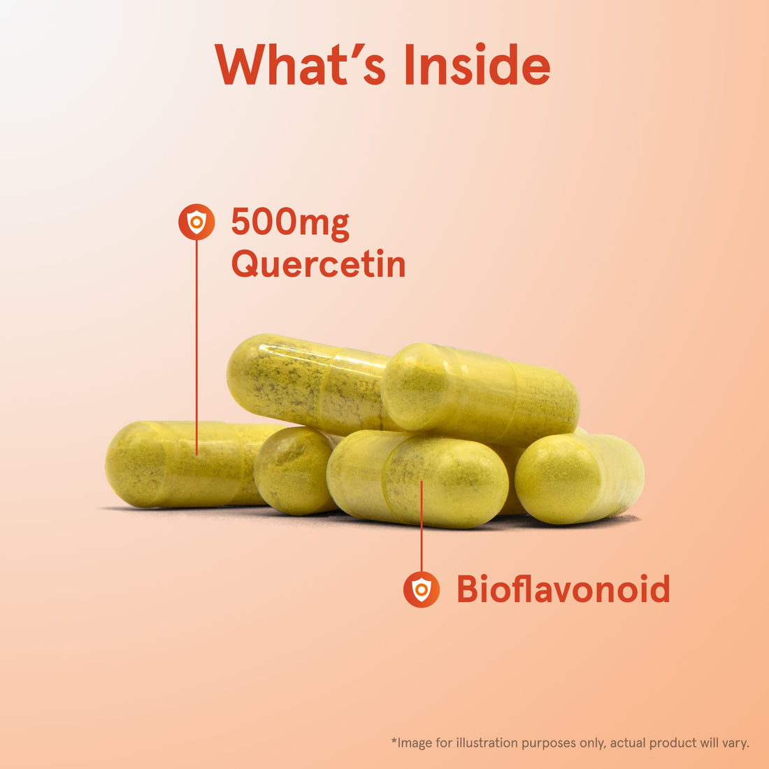 Jarrow Formulas Quercetin, 500mg - 200 vcaps - image 4