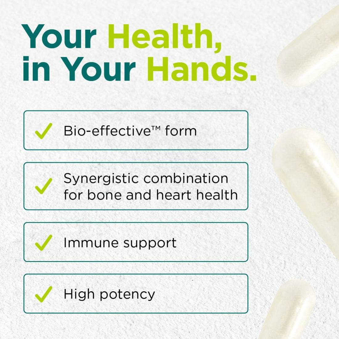 Cytoplan Vitamin D3 + K2 - 60 vcaps - image 3