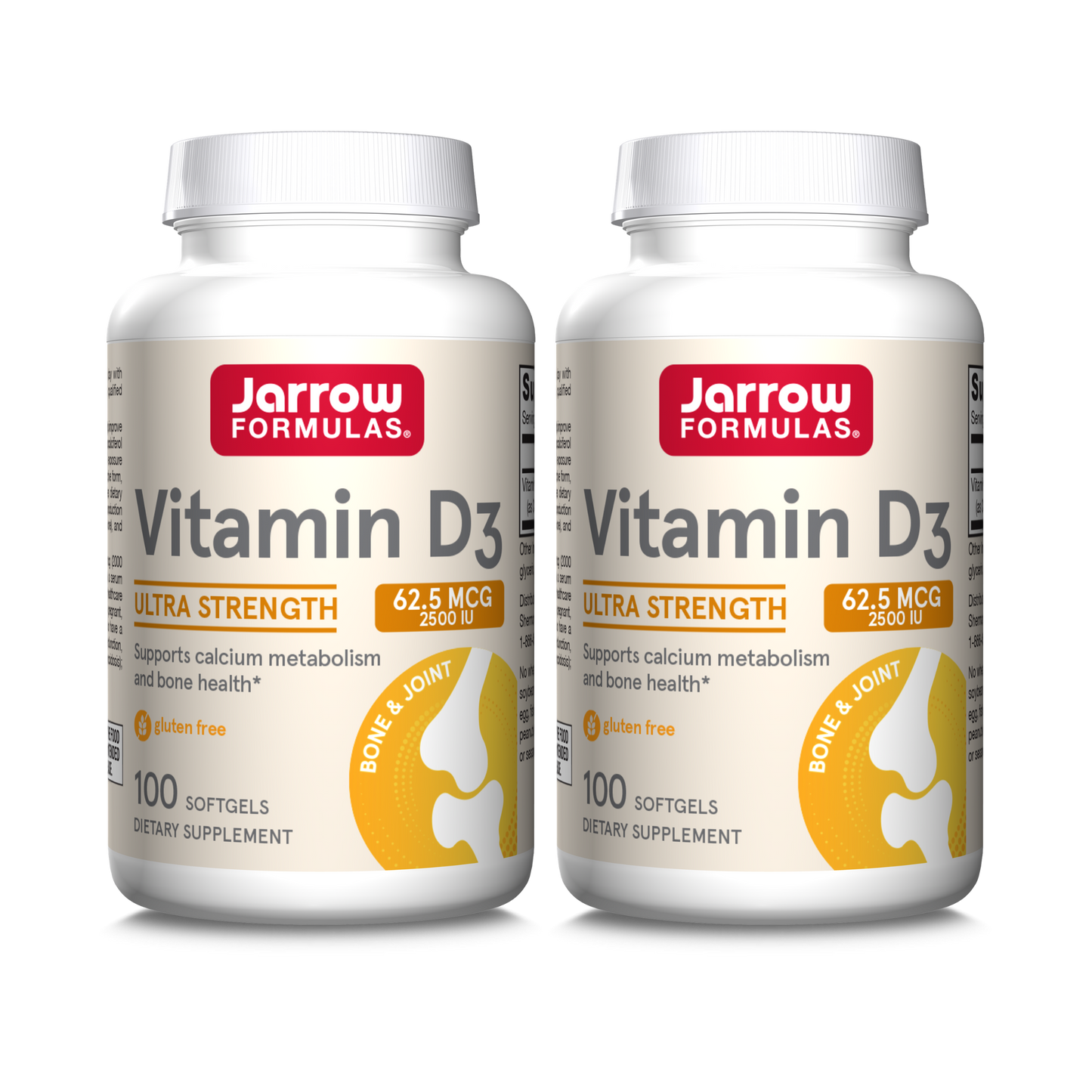 Vitamin D3, 2500 IU - 100 softgels