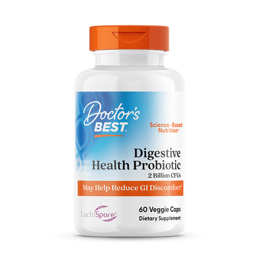 Digestive Health Probiotic 2 Billion with LactoSpore - 60 vcaps