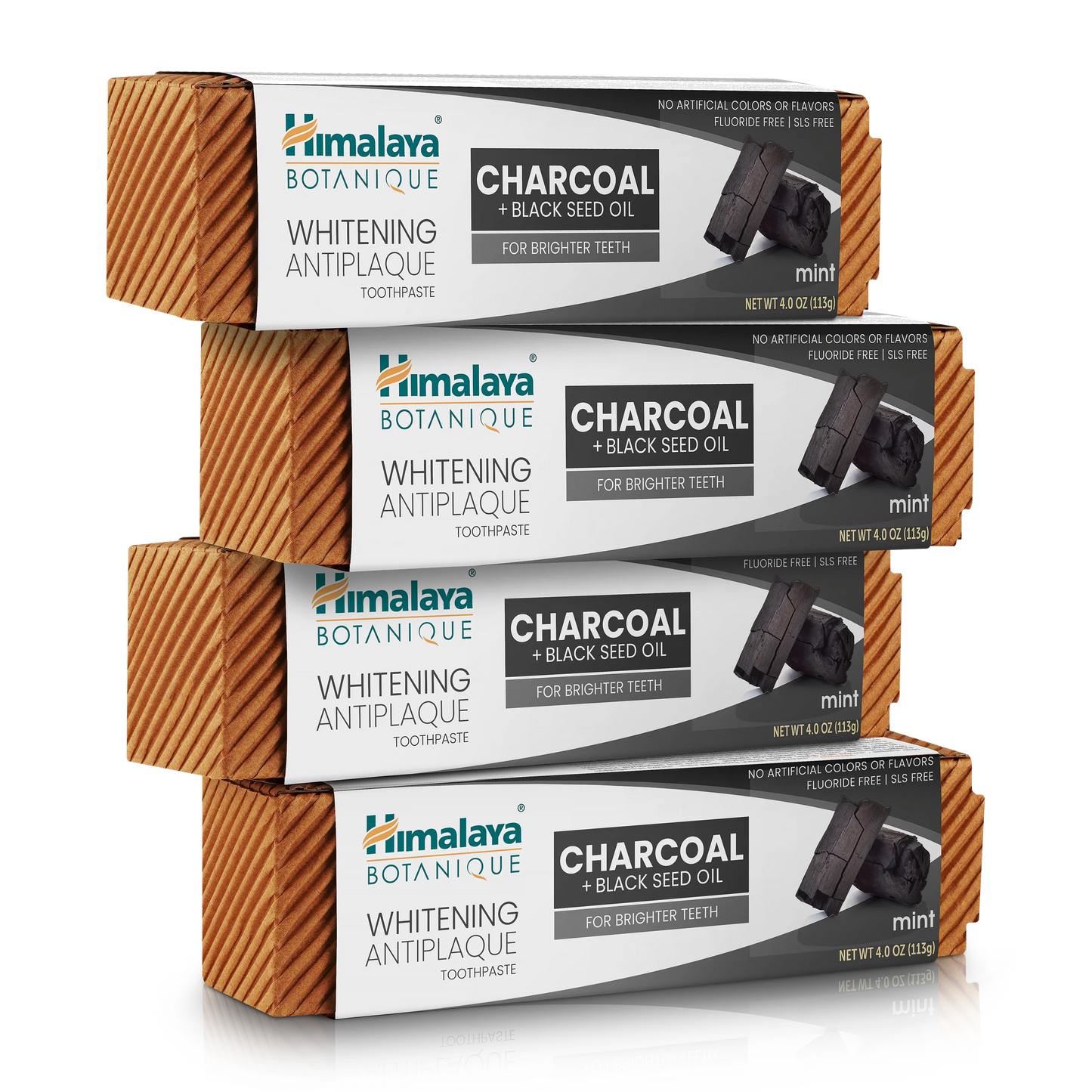 Whitening Antiplaque Charcoal & Black Seed Oil Mint Toothpaste
