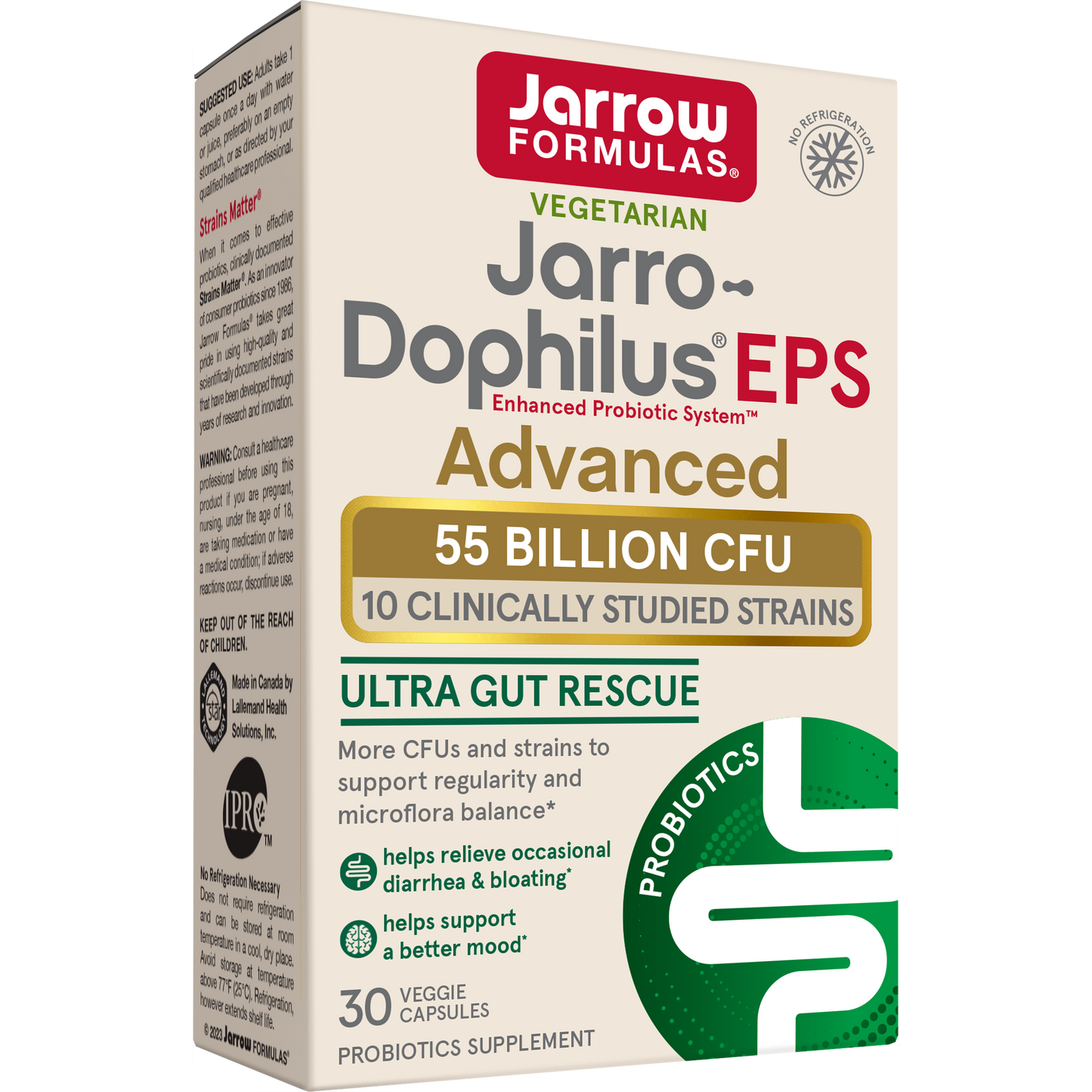 Jarro-Dophilus Ultra Gut Rescue, 50 Billion CFU - 60 vcaps
