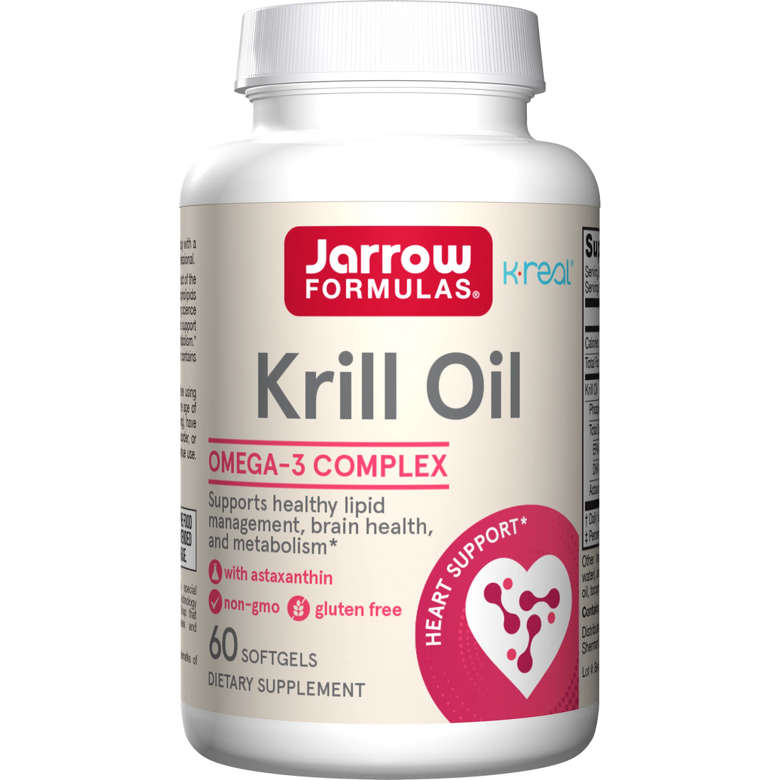 Jarrow Formulas Krill Oil - 60 softgels