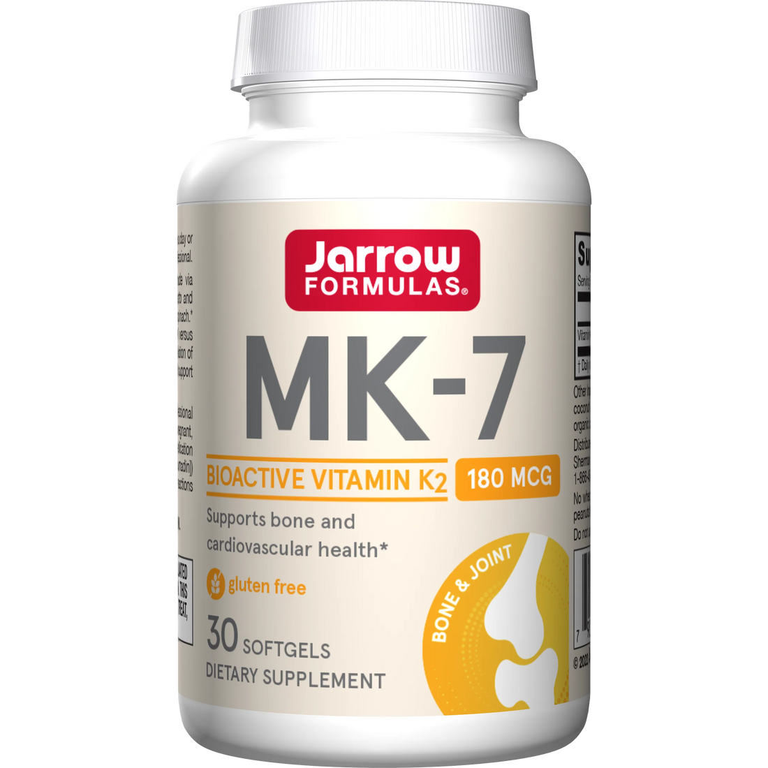 Jarrow Formulas MK-7, 90mcg - 90 softgels