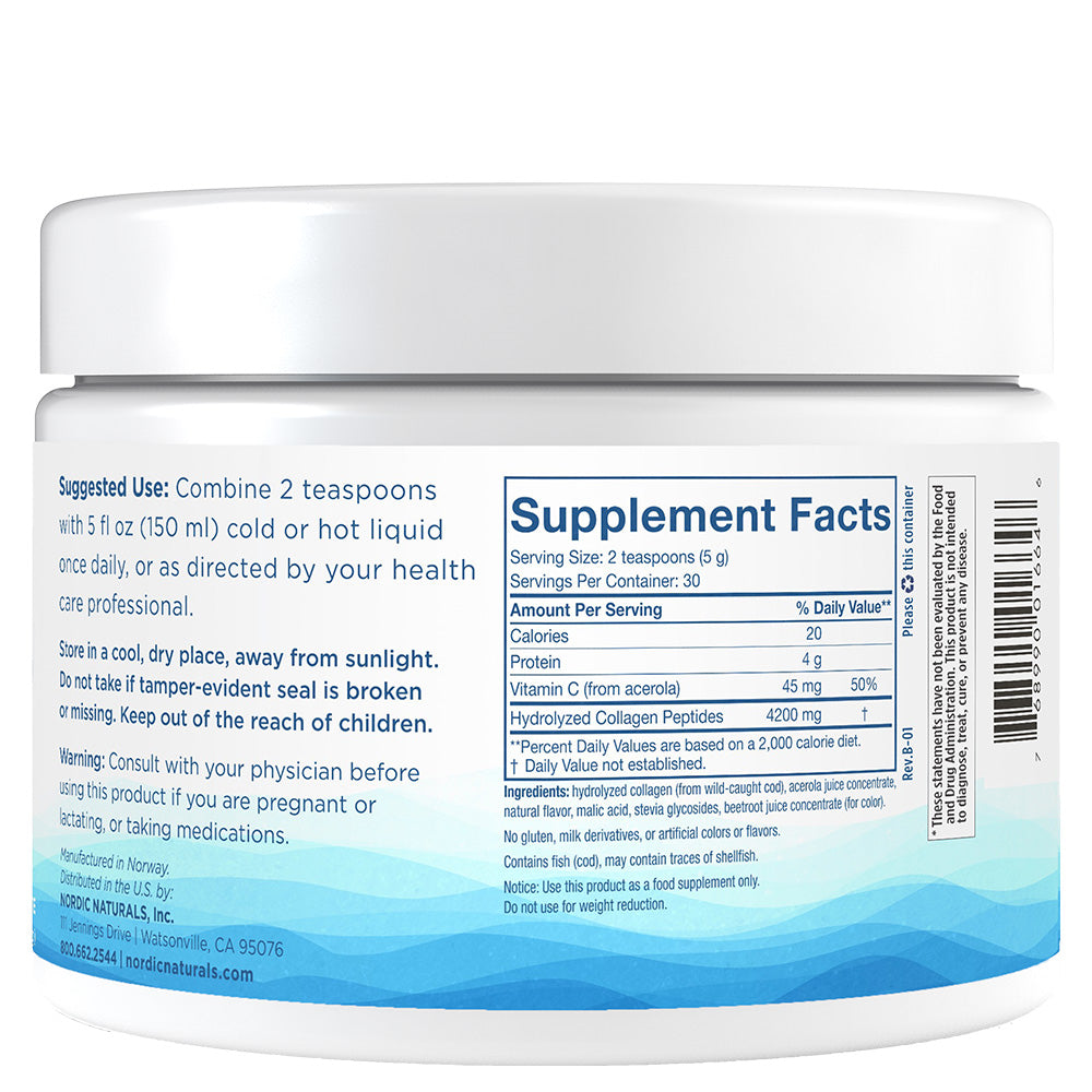Marine Collagen, Strawberry - 150g