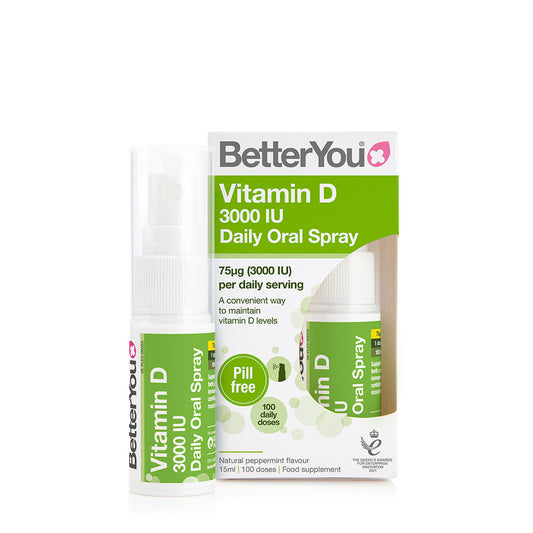 Vitamin D, 3000 IU Daily Oral Spray - 15 ml.