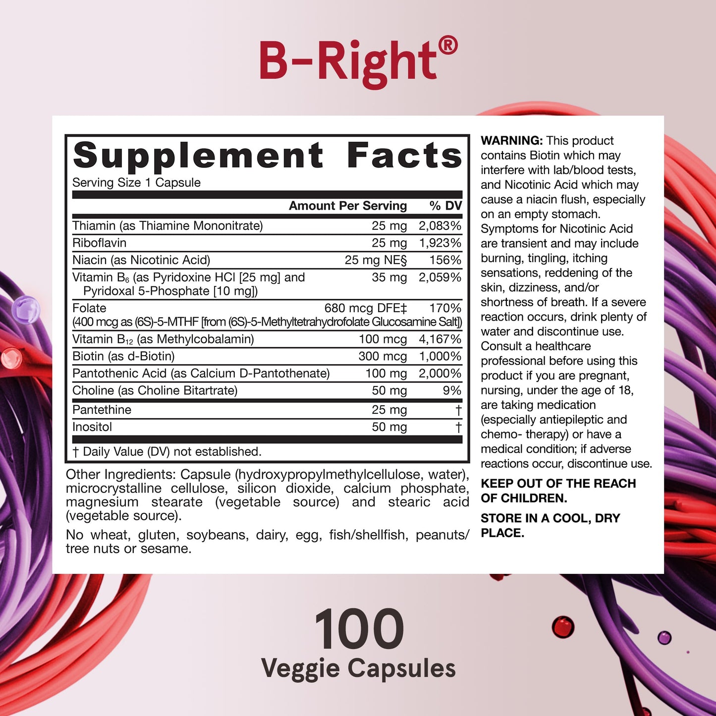 B-Right - 100 vcaps