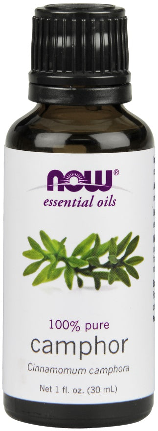 NOW Foods Essential Oil, Camphor Oil - 30 ml