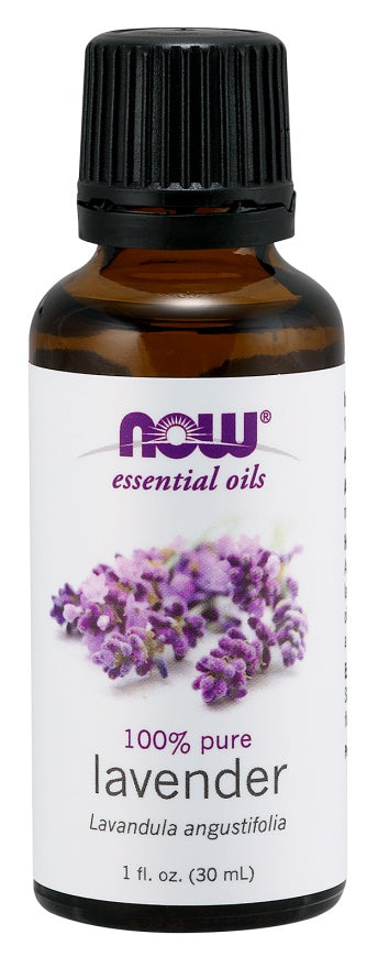 NOW Foods Essential Oil, Lavender Oil 100% Pure - 30 ml