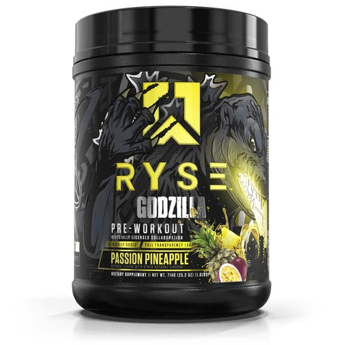 Godzilla Pre-Workout, Passion Pineapple (EAN 850041914510) - 714g - RYSE