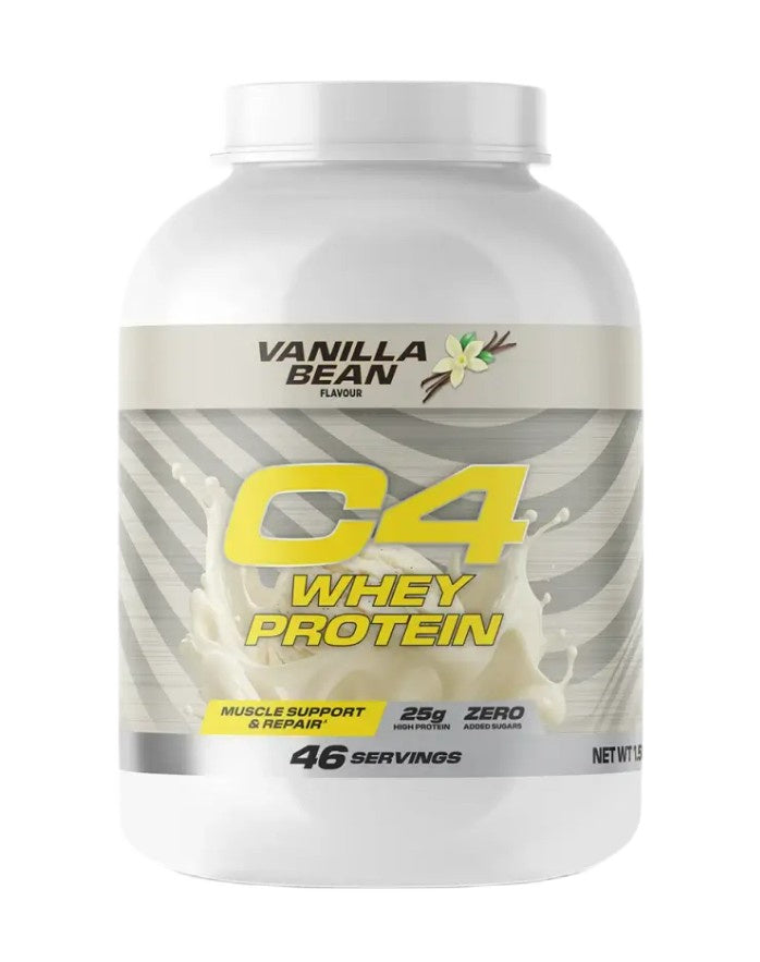 C4 Whey Protein, Vanilla Bean - 1587g