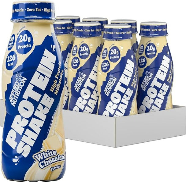 Applied Nutrition High Protein Shake, White Chocolate (EAN 05056555202104) - 8 x 330 ml - image 2