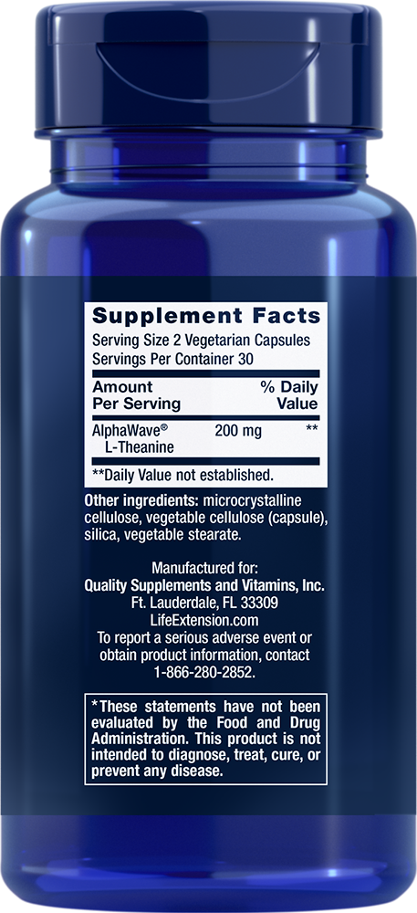 L-Theanine - 60 vcaps