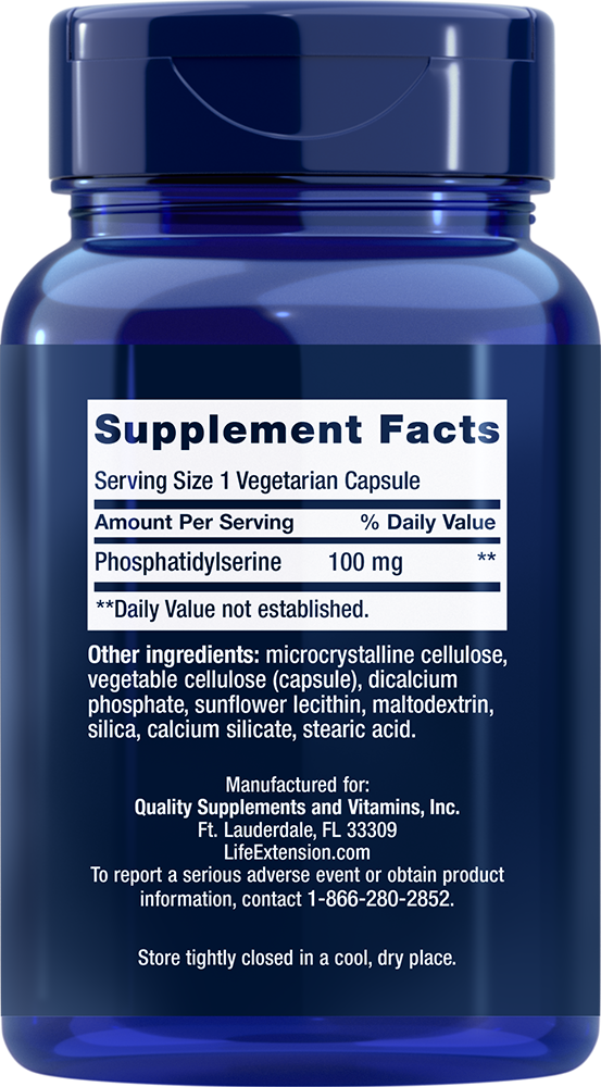 PS Caps, 100mg - 100 vcaps