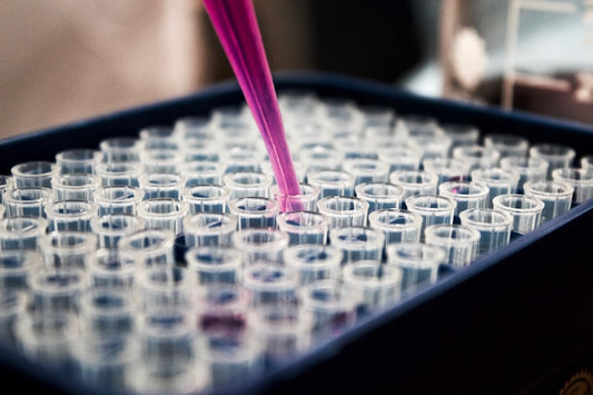 Research laboratory setting, representing published occupational health research