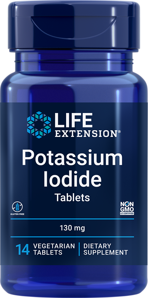 Potassium Iodide Tablets, 130mg - 14 tabs
