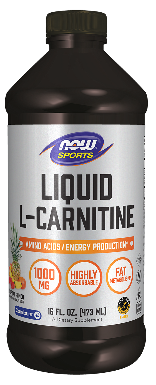 Liquid L-Carnitine, 1000mg Tropical Punch - 473 ml.