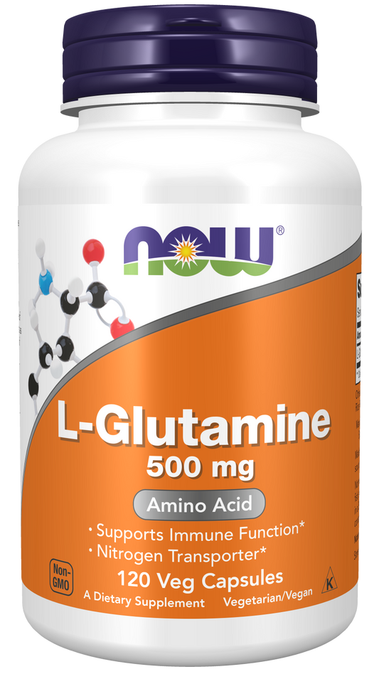 L-Glutamine, 1000mg - 120 vcaps