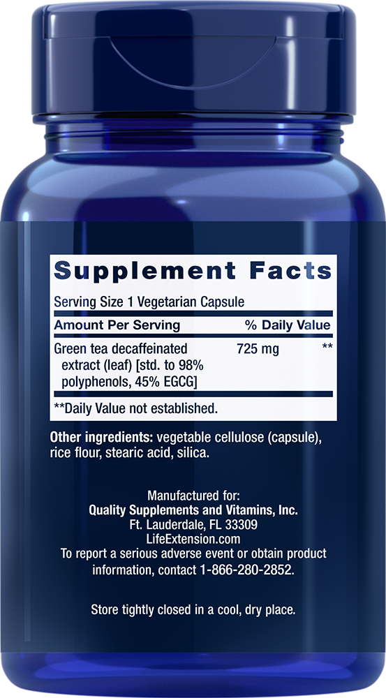 Mega Green Tea Extract - 100 vcaps
